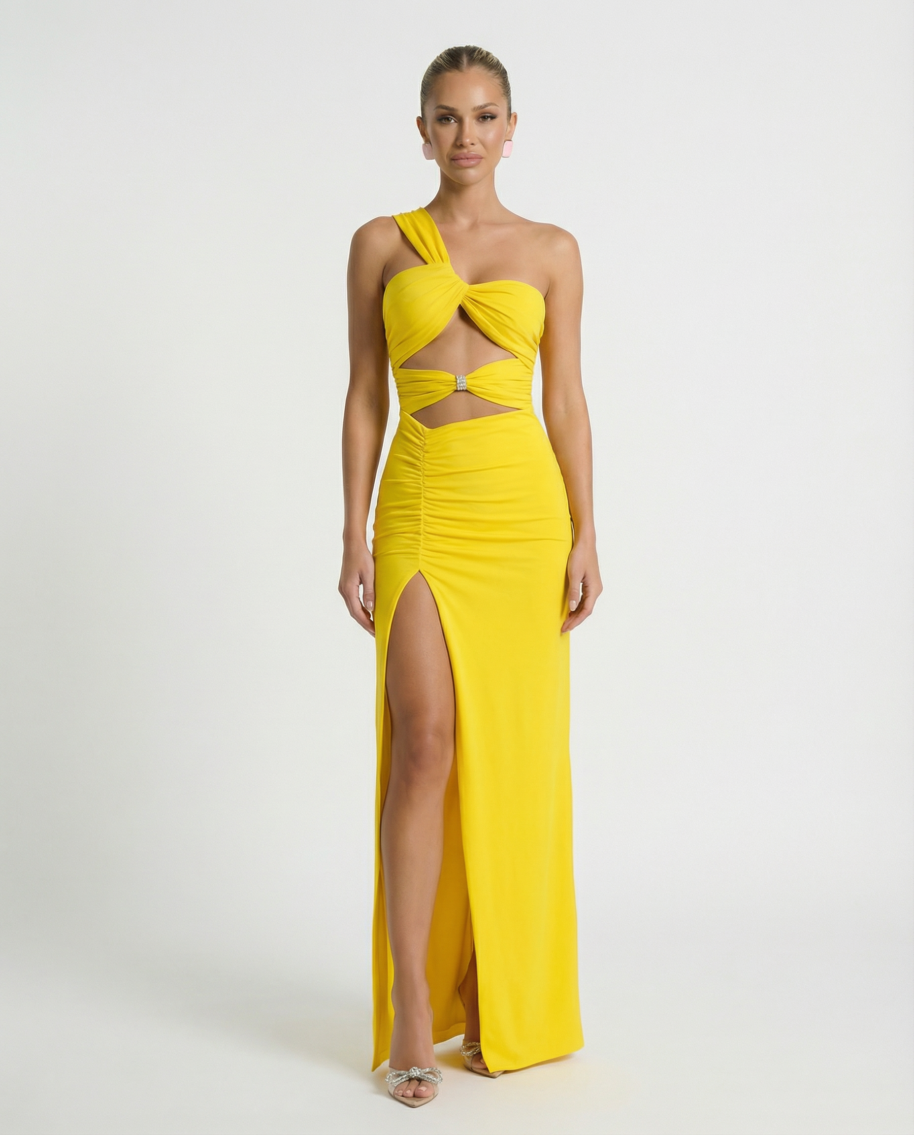 Selene • Vestido Maxi Asimétrico