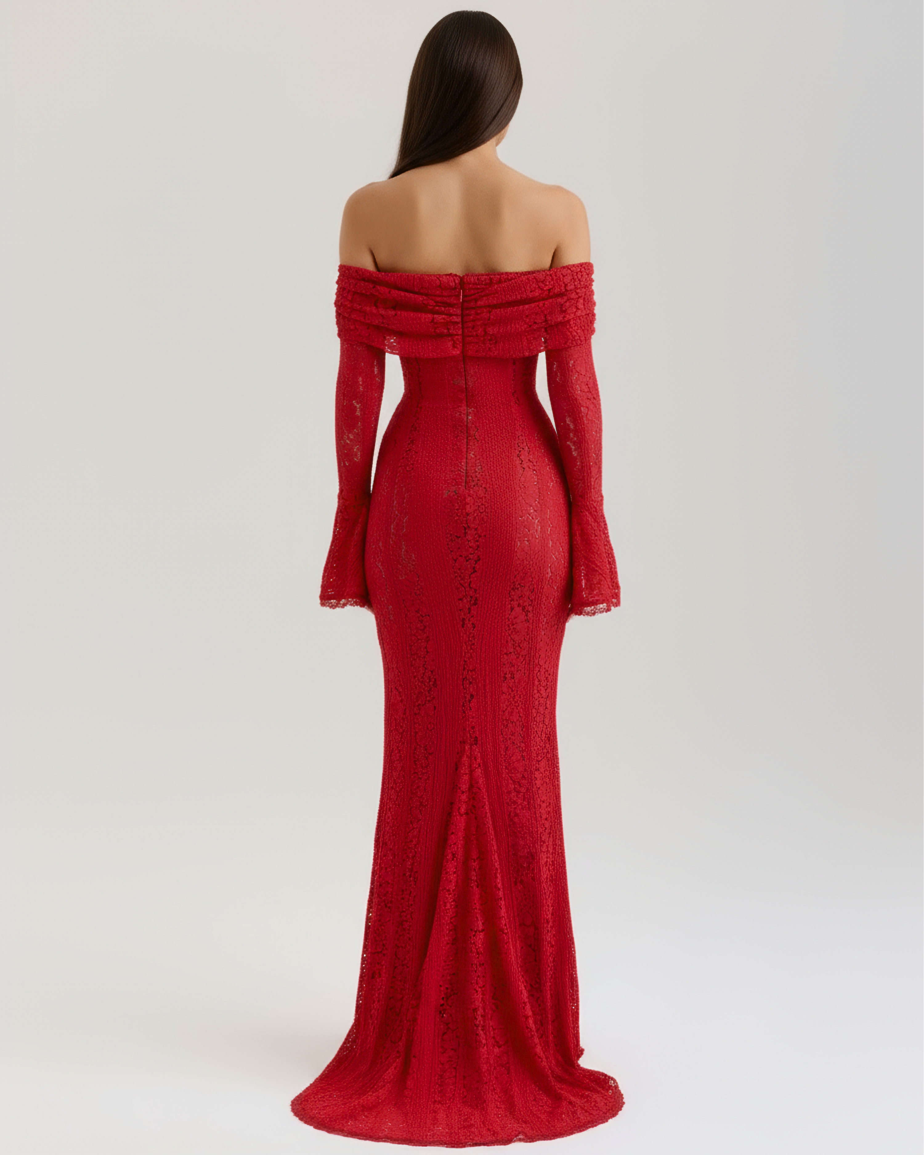 Rosalie • Vestido Maxi de Encaje