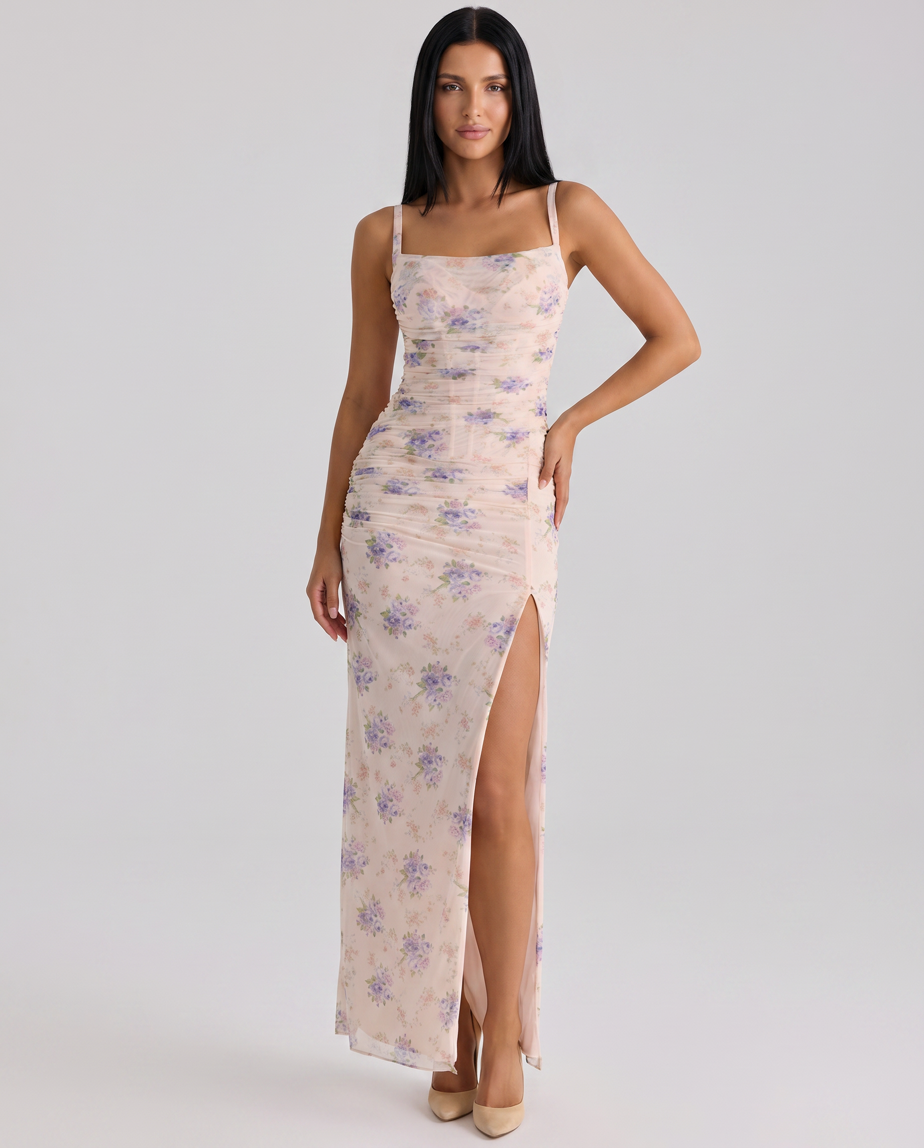 Amélie • Vestido Maxi Floral