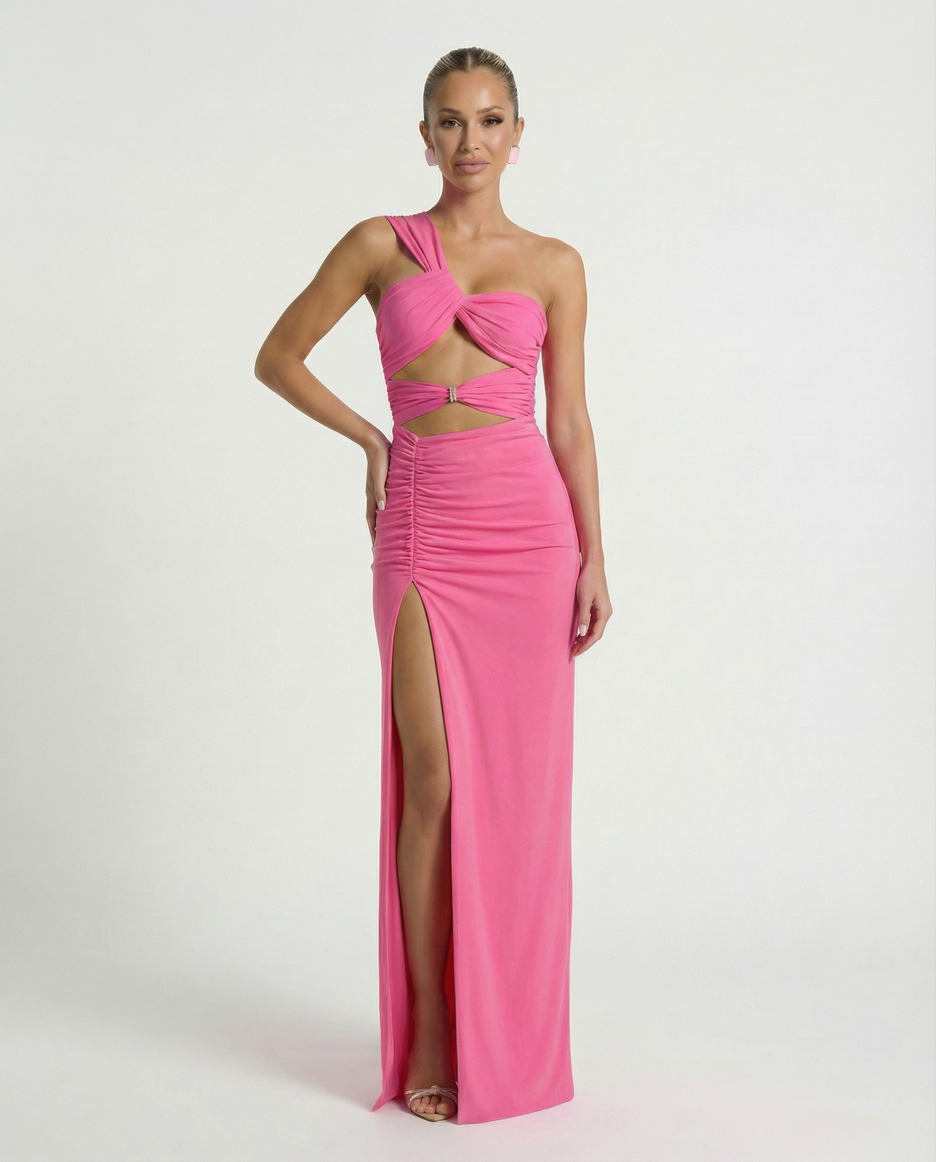 Selene • Vestido Maxi Asimétrico