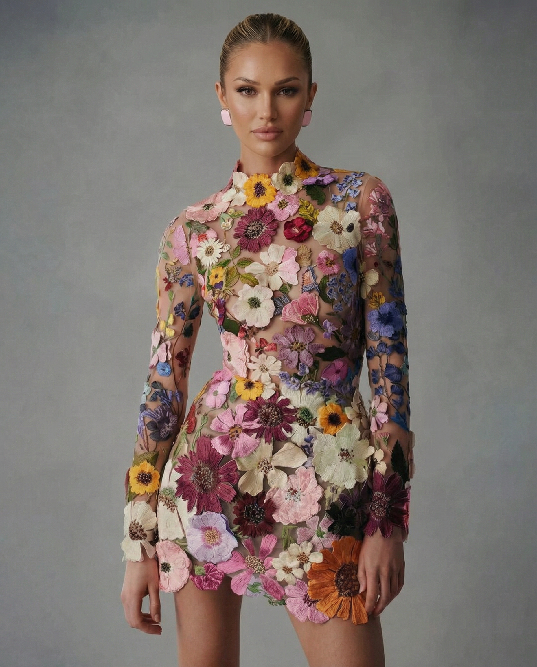 Amara • Vestido Mini Bordado