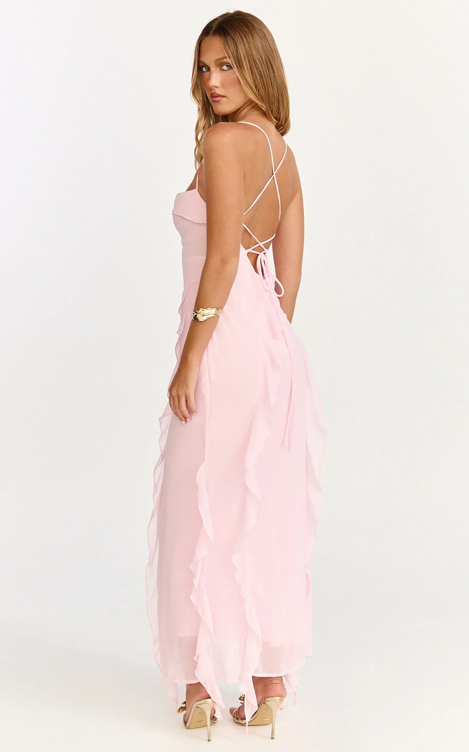 Felisa • Vestido Maxi Volantes