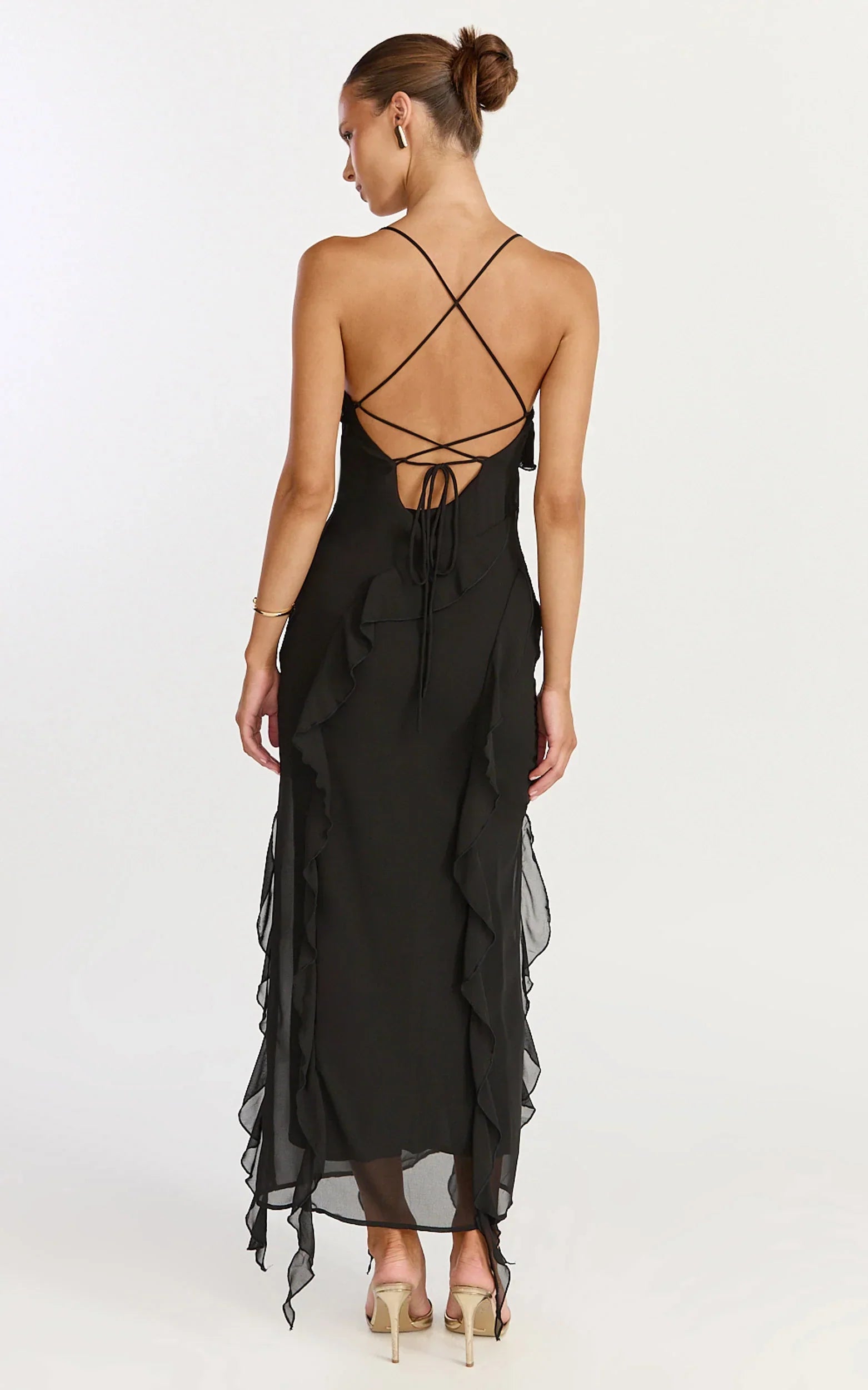 Felisa • Vestido Maxi Volantes