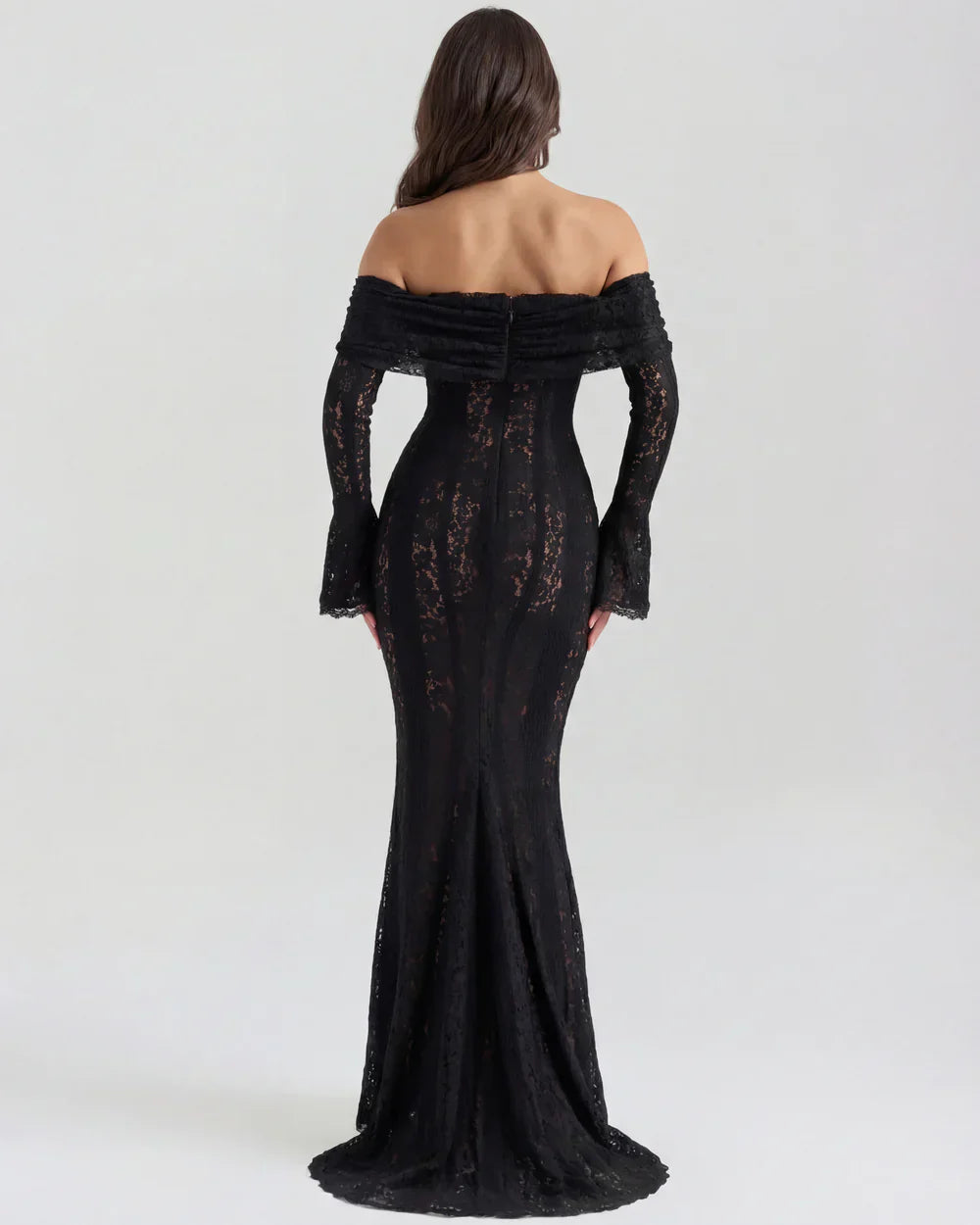 Rosalie • Vestido Maxi de Encaje
